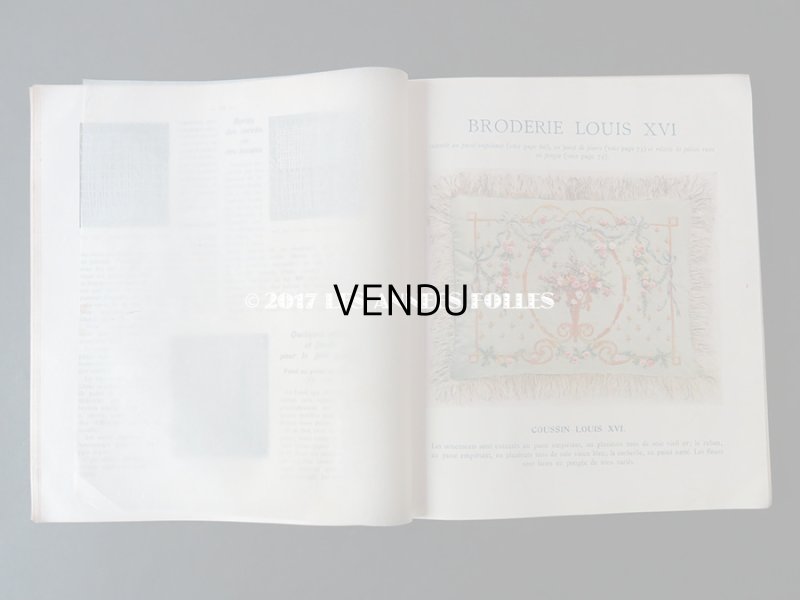 画像16: 1920年代 アンティーク 刺繍とレースの本 BRODERIE & DENTELLE LECONS PRATIQUES 2e EDITION PAR COUSINE CLAIRE - FRANCOIS TEDESCO, EDITEUR PARIS-