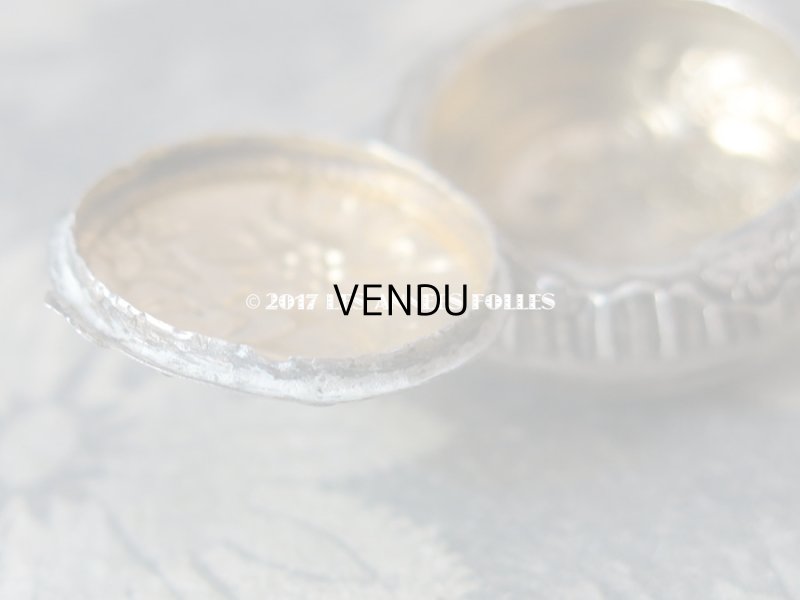 画像8: アンティーク エーデルワイスのパウダーケース