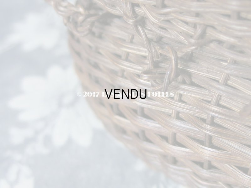 画像9: アンティーク ドール用 パニエ ダークブラウン