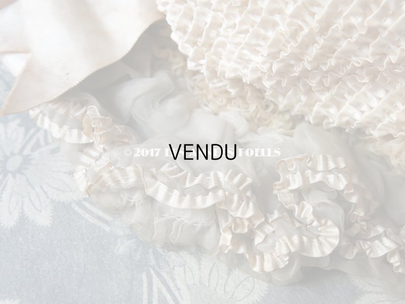 画像10: 1850年代 アンティーク 帽子 カポット ポークボンネット