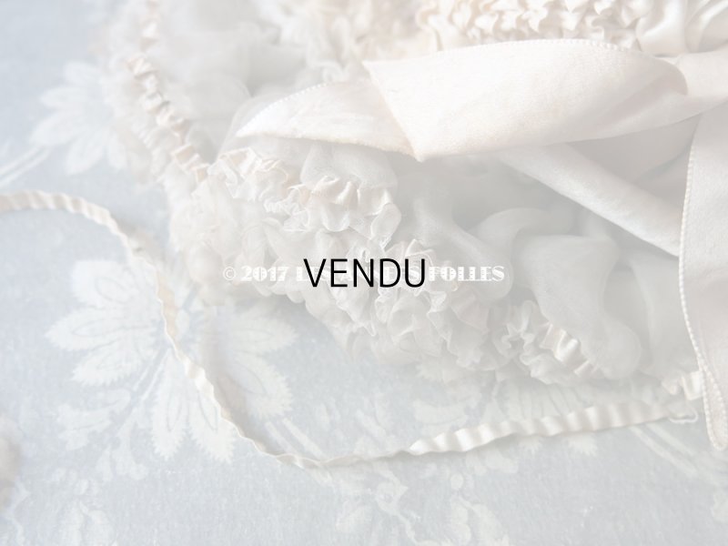 画像7: 1850年代 アンティーク 帽子 カポット ポークボンネット