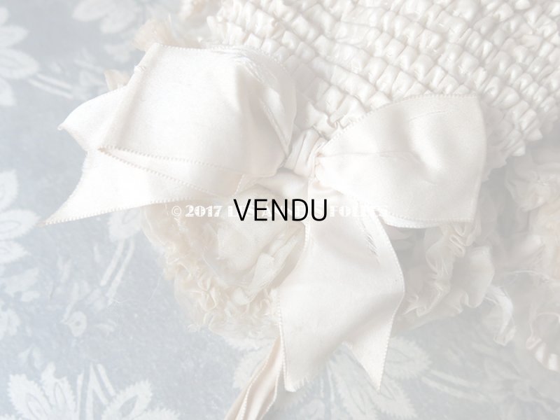 画像12: 1850年代 アンティーク 帽子 カポット ポークボンネット