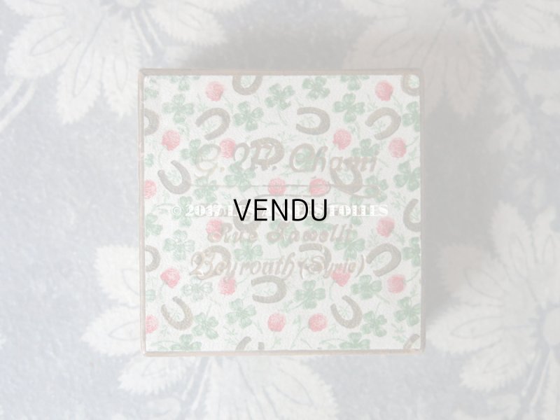 画像3: 1900年代 アンティーク  四つ葉のクローバーのジュエリーボックス 