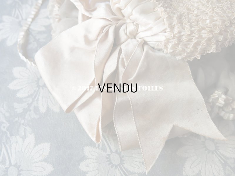 画像8: 1850年代 アンティーク 帽子 カポット ポークボンネット