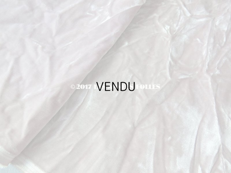 画像4: 19世紀末 アンティーク シルク製 ベルベット ファブリック スモーキーパープル　77×47cm