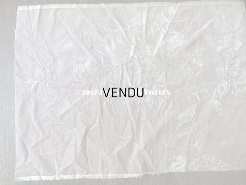 画像6: 19世紀末 アンティーク シルク製 ベルベット ファブリック スモーキーパープル　77×47cm