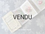 アンティーク とても小さな タペストリーの刺繍図案帳 ALBUM DE TAPISSERIE - N.ALEXANDRE&CIE -