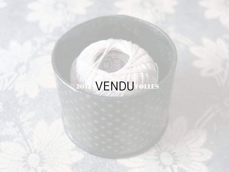 画像8: 19世紀 アンティーク パピエマシェのスレッドケース Mouline mercerise superieur - EB & Cie. -