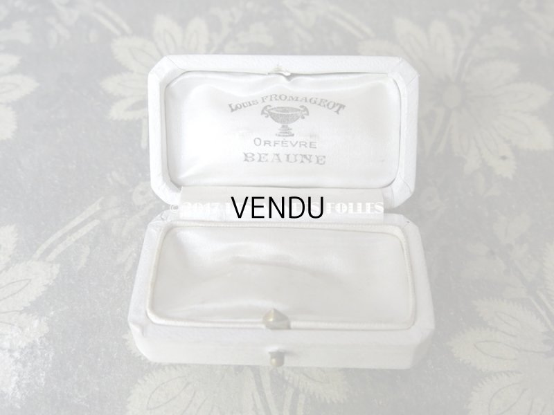 画像3: アンティーク 薔薇のガーランドのジュエリーボックス オフホワイト