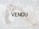 アンティーク タッセル付 携帯用 パフュームボトル 菫 FLEURS DE PARIS VIOLETTE - LESOURD PARIS  -