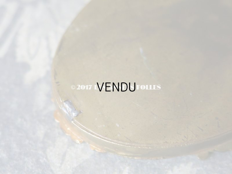 画像6: 19世紀末 アンティーク 薔薇のロカイユ装飾 小さな フォトフレーム