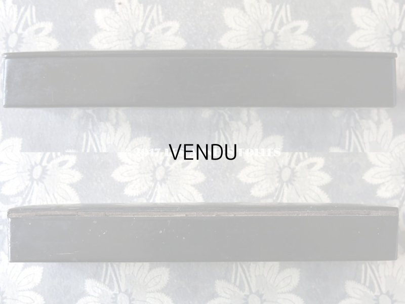 画像6: 19世紀 アンティーク ペンケース パピエマシェ PLUMES & CRAYONS