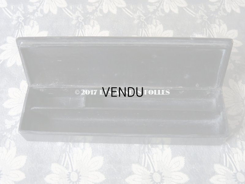 画像8: 19世紀 アンティーク ペンケース パピエマシェ PLUMES & CRAYONS