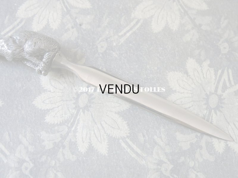 画像6: 1900年代 アンティーク 猫のレターオープナー