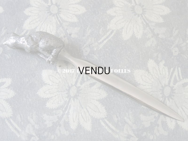 画像4: 1900年代 アンティーク 猫のレターオープナー