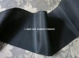 画像3: 1900年代 アンティーク シルク製 幅広 薄手 リボン 黒 5.29m 