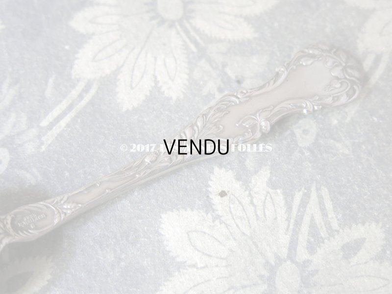 画像5: 1900年代 アンティーク  鈴蘭とモノグラム【M】のスプーン - R.WALLACE -