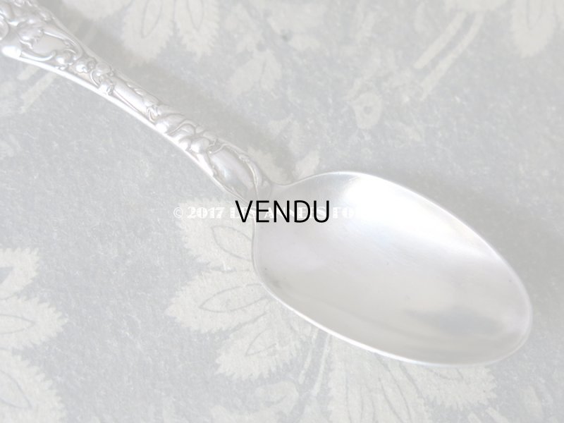 画像3: 1900年代 アンティーク  鈴蘭とモノグラム【M】のスプーン - R.WALLACE -