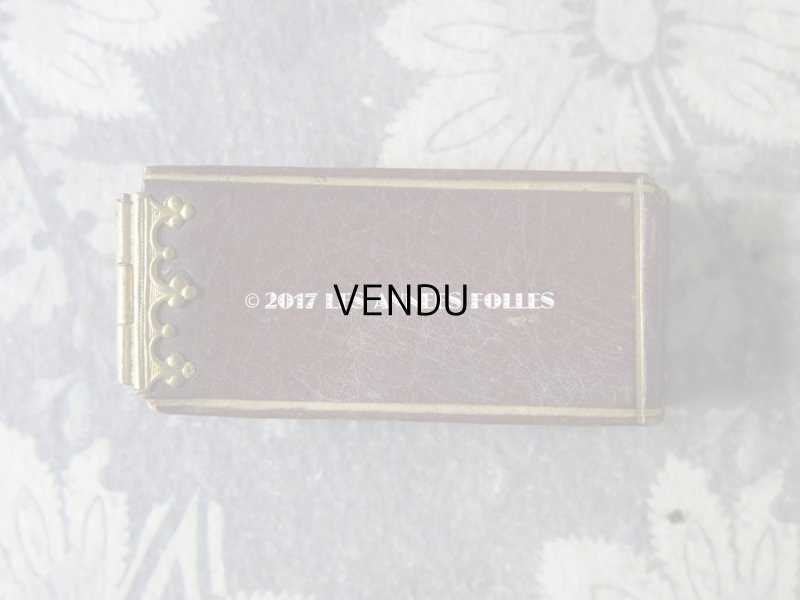 画像4: 19世紀 アンティーク 本革 小さなニードルケース レザー製 NEEDLES