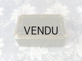 アンティーク ジュエリーボックス 金彩入り グリーン