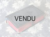1854年 ナポレオン3世時代 アンティーク  ミサ典書 百合の紋章柄