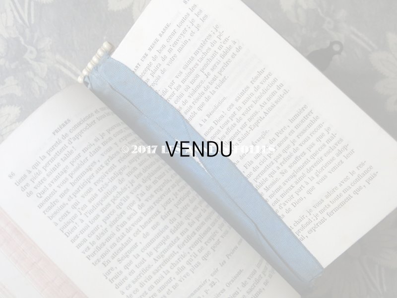 画像11: 1854年 ナポレオン3世時代 アンティーク  ミサ典書 百合の紋章柄