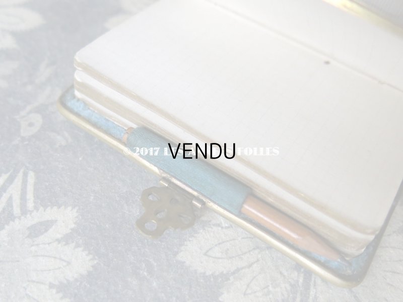 画像7: 19世紀 ナポレオン3世時代  舞踏会の手帳 ペンシル付 CARNET DE BAL カルネ・ド・バル