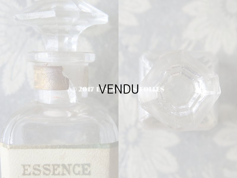 画像6: 1925年代 アンティーク パフュームボトル ホワイトヘリオトロープ　ESSENCE HELIOTROPE BLANC - ROGER&GALLET PARIS -