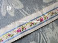 画像9: 19世紀 アンティーク シルク製 リボン ジャガード織 花模様