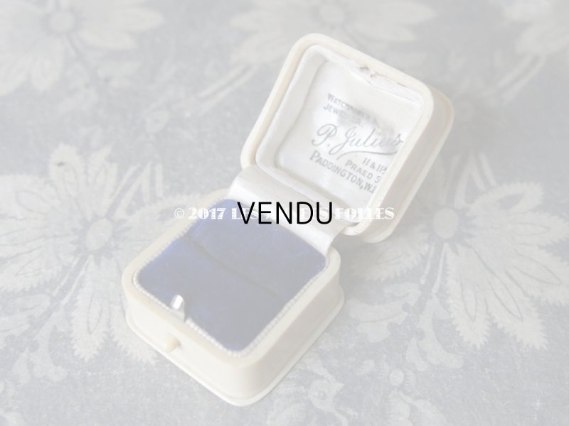 画像6: アンティーク ベークライト製 ジュエリーボックス リングボックス