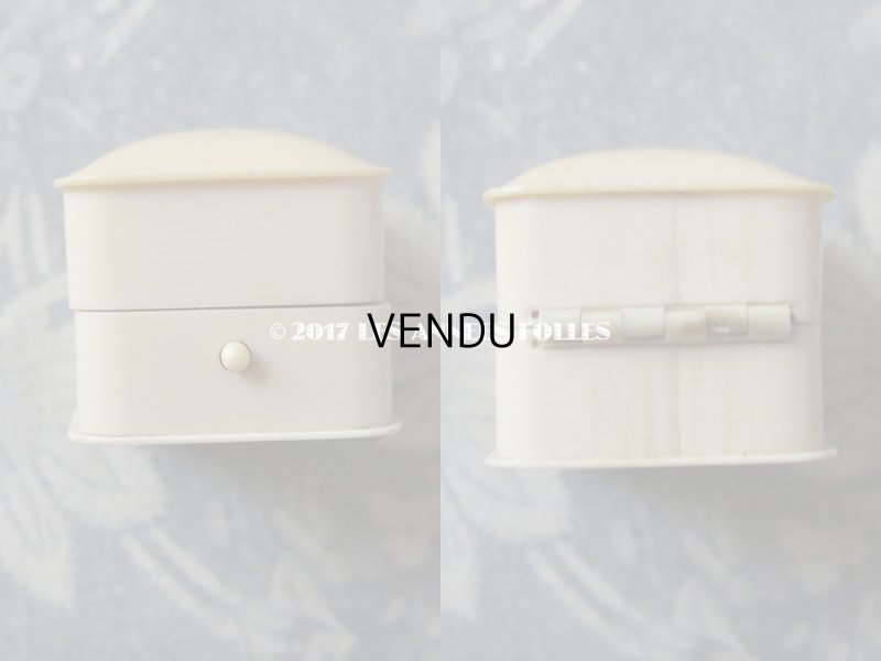 画像5: アンティーク ベークライト製 ジュエリーボックス リングボックス