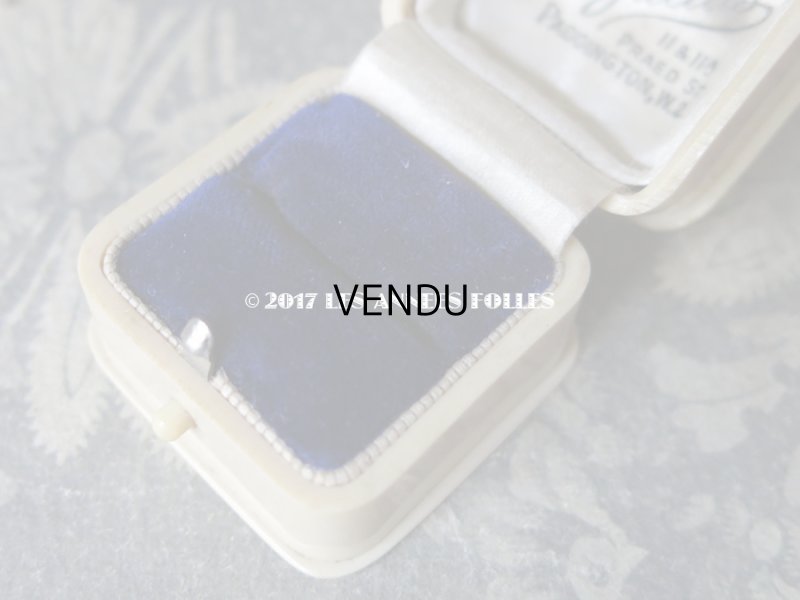 画像8: アンティーク ベークライト製 ジュエリーボックス リングボックス