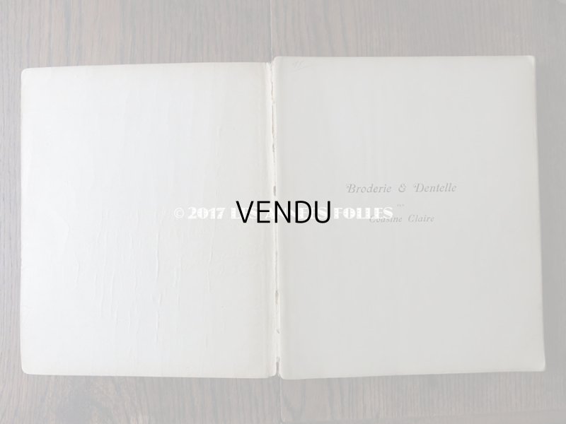 画像4: 1920年代 アンティーク 刺繍とレースの本 BRODERIE & DENTELLE LECONS PRATIQUES 2e EDITION PAR COUSINE CLAIRE - FRANCOIS TEDESCO, EDITEUR PARIS-