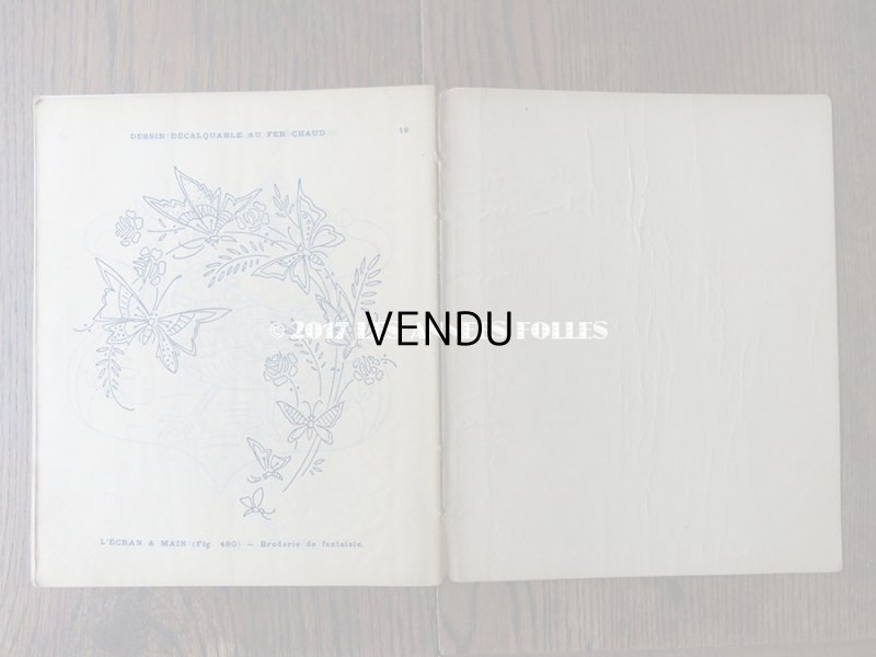 画像5: 1920年代 アンティーク 刺繍とレースの本 BRODERIE & DENTELLE LECONS PRATIQUES 2e EDITION PAR COUSINE CLAIRE - FRANCOIS TEDESCO, EDITEUR PARIS-