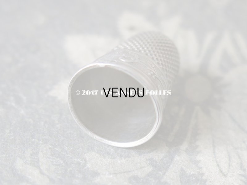 画像7: 1900年代 アンティーク シルバー製 ヤドリギの裁縫道具セット 