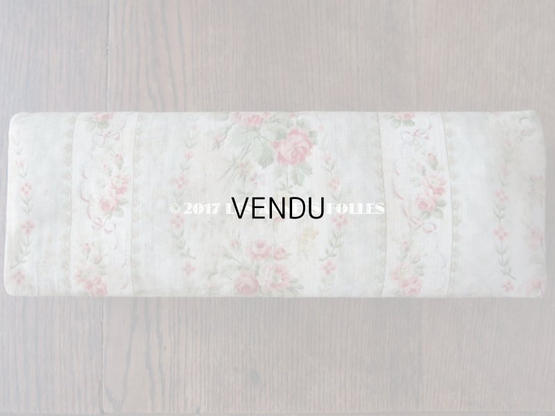 画像3: 1900年代 アンティーク 薔薇のブーケ&花のガーランド カルトナージュボックス