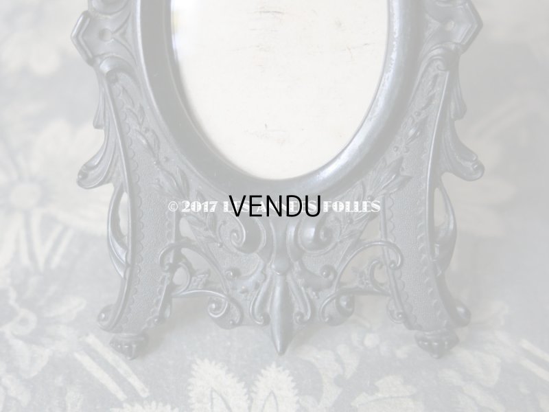 画像8: 19世紀 ナポレオン3世 アンティーク 木製 とても小さなフォトフレーム 