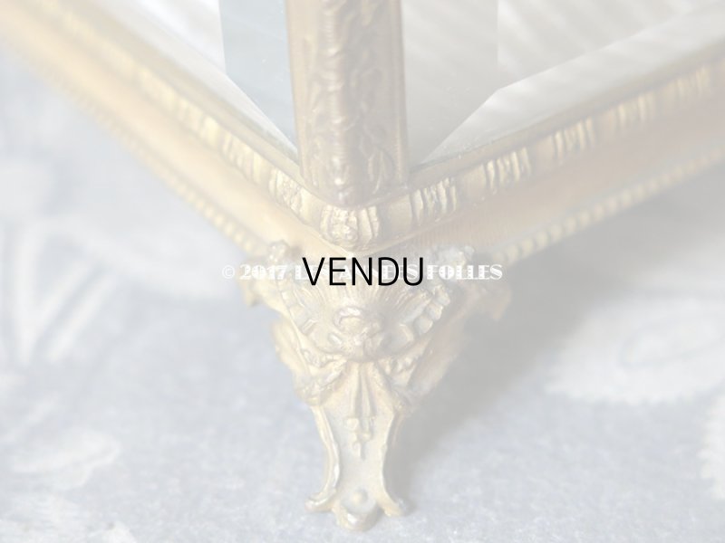 画像15: 19世紀 アンティーク ジュエリーボックス 薔薇とリボンのガーランド