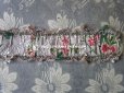 画像8: 18世紀 アンティーク シルク製 ジャガード織 リボン 花模様 
