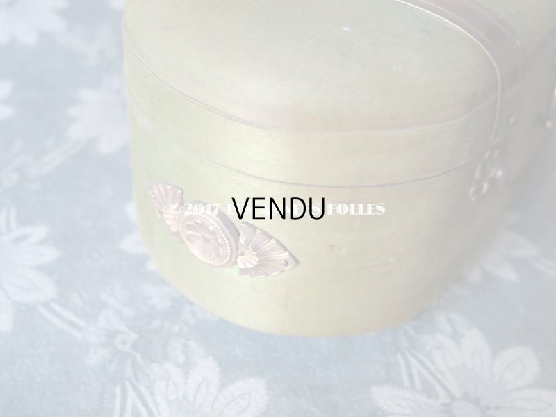 画像8: 19世紀 アンティーク ナポレオン3世時代 お菓子箱 薔薇のガーランド 木箱 ドラジェ & チョコレート