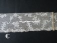 画像17: 18世紀 アンティーク 手編みの ヴァランシエンヌレース 花模様 