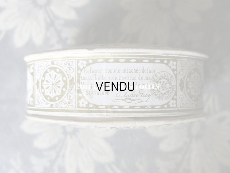 画像7: 19世紀 アンティーク ソープボックス SAVON D'AVELINES - E.COUDRAY PARIS -