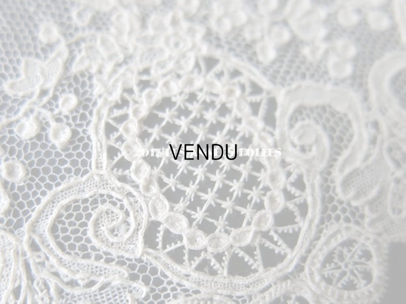 画像8: 19世紀 アンティーク ニードルレース アランソンレース  『ポワン・ダランソン（アランソン）』 1.7m