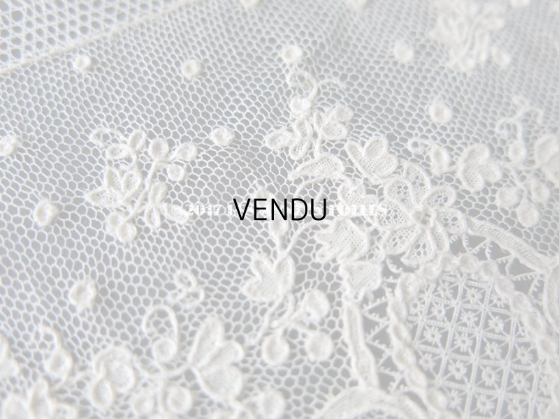 画像6: 19世紀 アンティーク ニードルレース アランソンレース  『ポワン・ダランソン（アランソン）』 1.7m