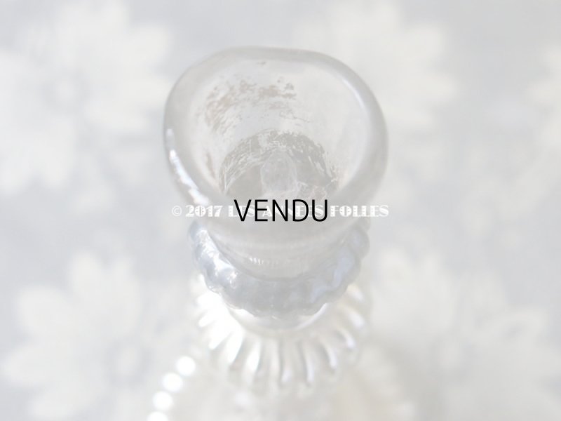 画像9: アンティーク 　マーキュリーグラス 　とても小さなキャンドルスタンド