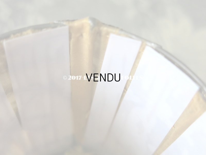 画像4: 19世紀末 アンティーク ロココ調 小さな ランプシェード 淡い山吹色