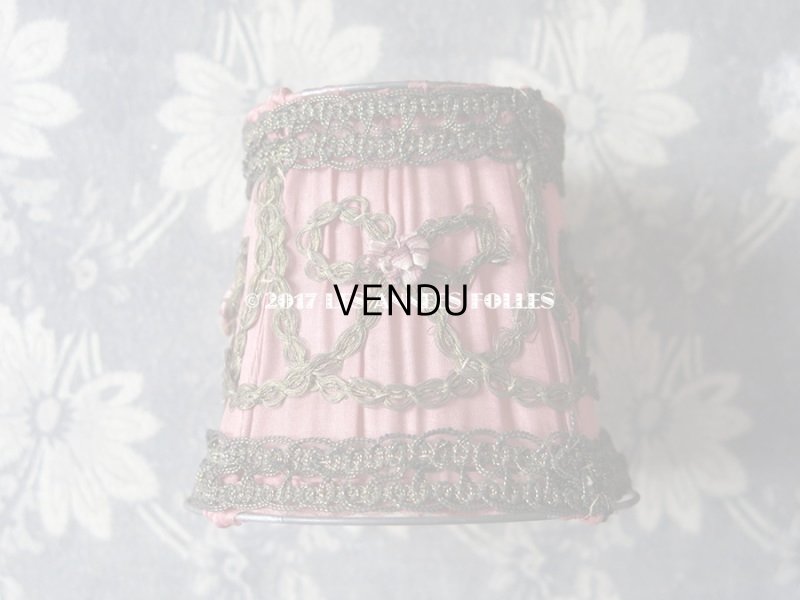 画像3: 19世紀末 アンティーク ロココ調 小さな ランプシェード アンティークローズ