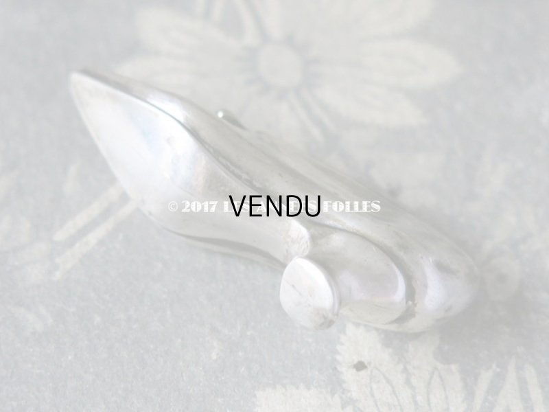 画像7: 19世紀 アンティーク シルバー製 靴型 ピンクッション 