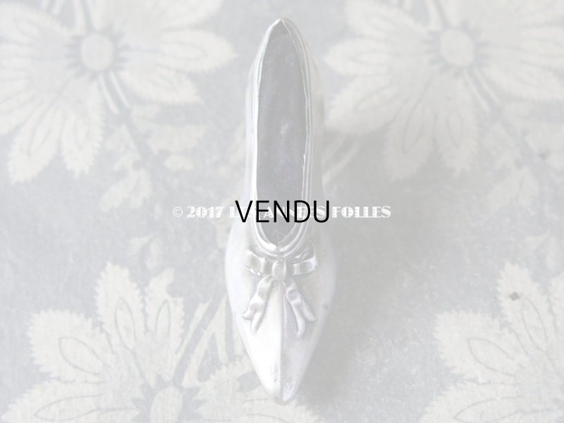 画像3: 19世紀 アンティーク シルバー製 靴型 ピンクッション 