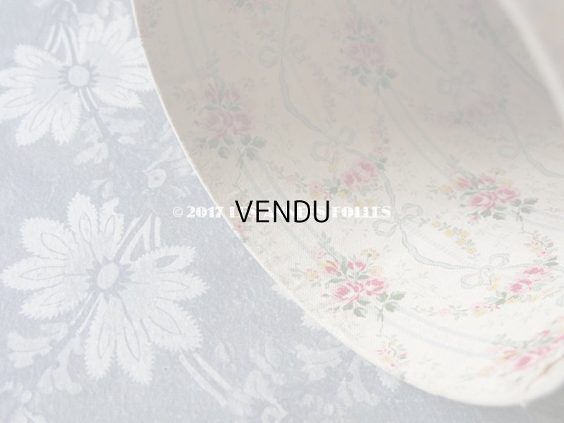 画像6: 1900年代 アンティーク 薔薇模様　カルトナージュボックス